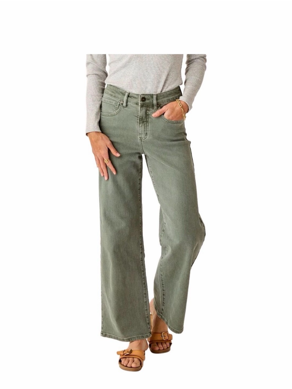 ISO Carve Designs Audrey Jeans or Zoe Twill Pant in Fatigue